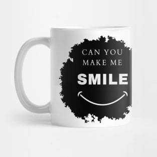 can you make me smile ?! challenge lover Mug